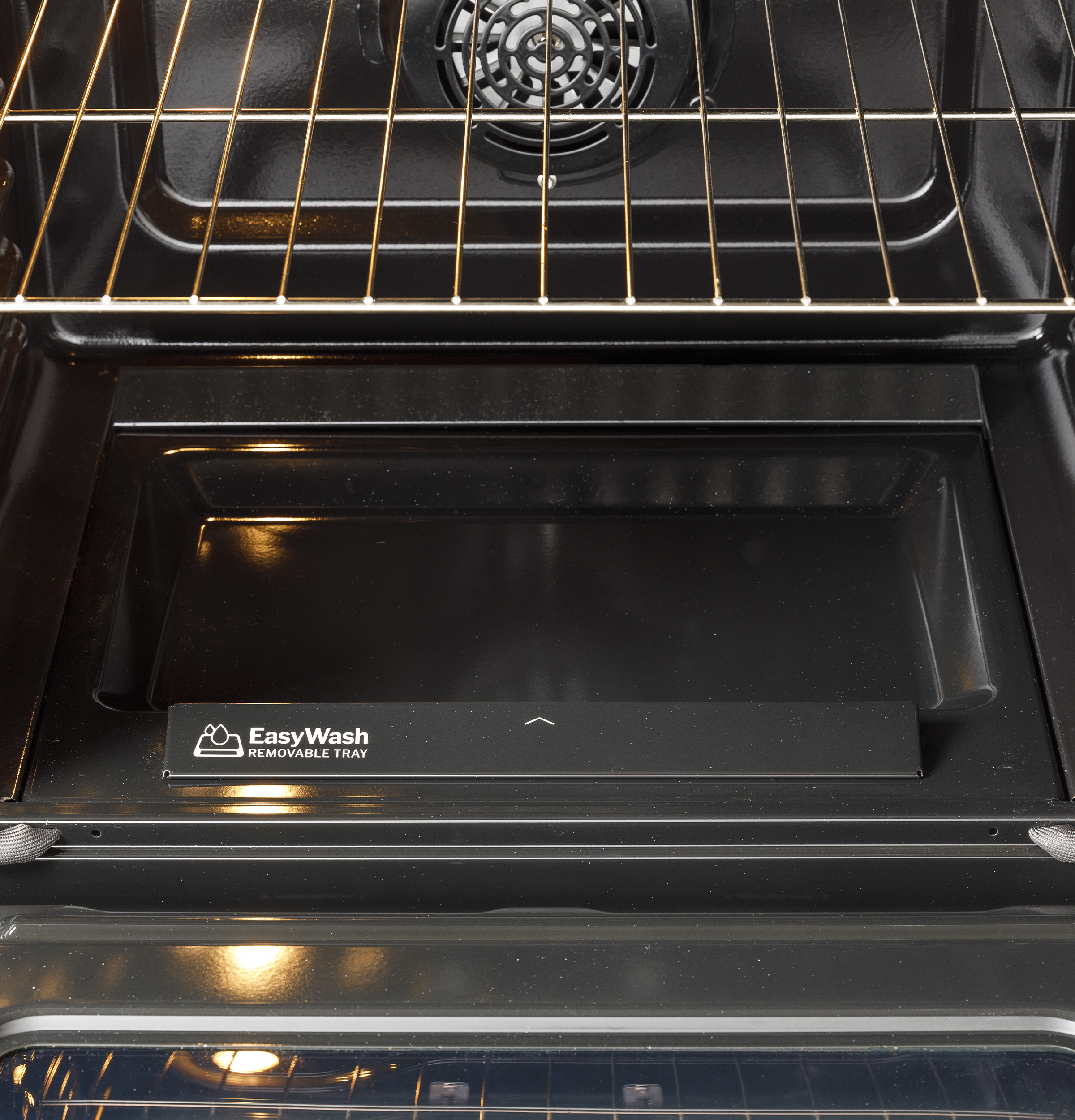 30" Slide-In Electric Convection Range with No Preheat Air Fry and EasyWash Oven Tray GRS600AVES
