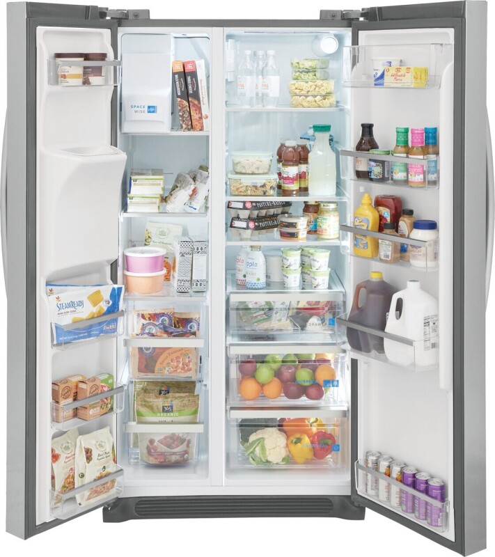 22.3 Cu. Ft. 36" Counter Depth Side by Side Refrigerator GRSC2352AF