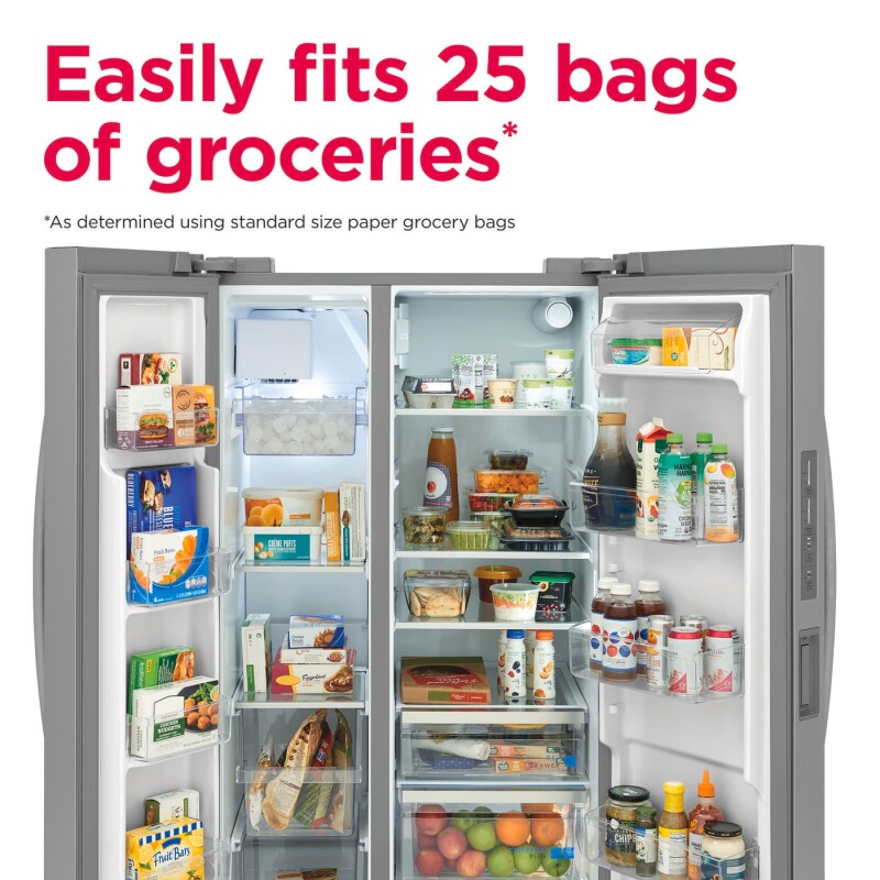 26 Cu. Ft. 36" Standard-Depth Side-by-Side Refrigerator GRSN2620AF