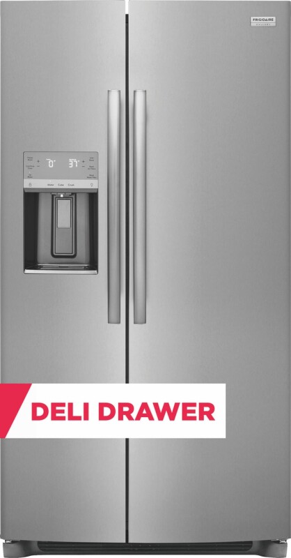 Electrolux 25.6 Cu. Ft. 36" Standard Depth Side by Side Refrigerator Stainless Steel GRSS2652AF Picture 1