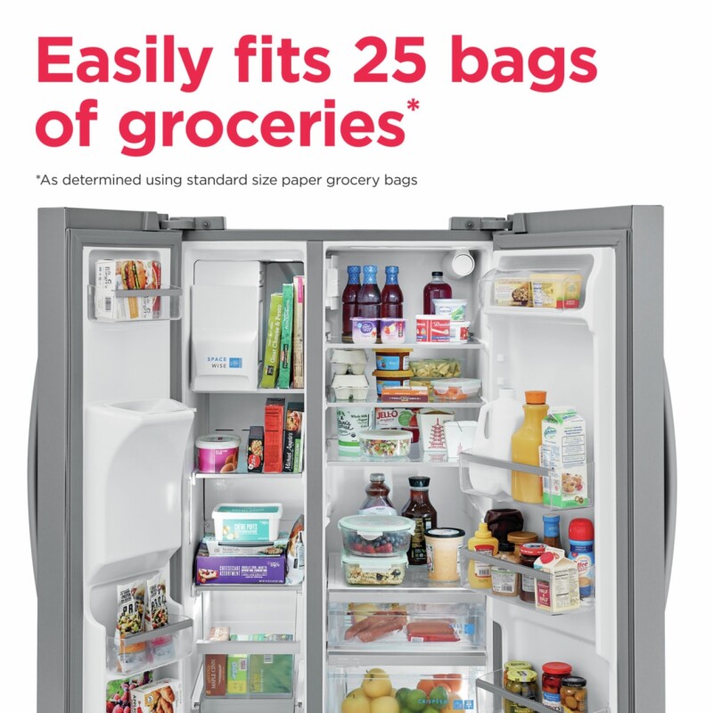 25.6 Cu. Ft. 36" Standard Depth Side by Side Refrigerator GRSS2652AF