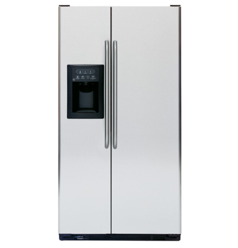 CustomStyle 22.6 Cu. Ft. Stainless Side-By-Side Refrigerator GSC23LSRSS