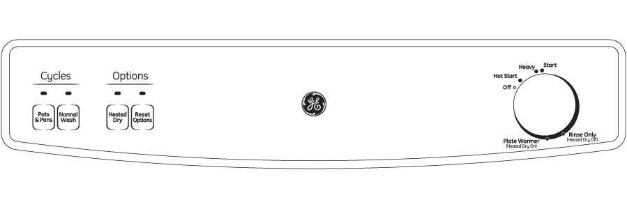 Convertible/Portable Dishwasher GSC3500DBB