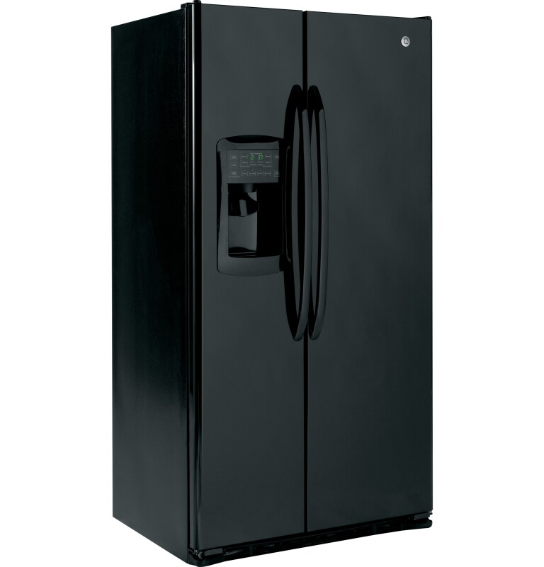 22.7 Cu. Ft. Side-By-Side Refrigerator with Dispenser GSCF3PGXBB