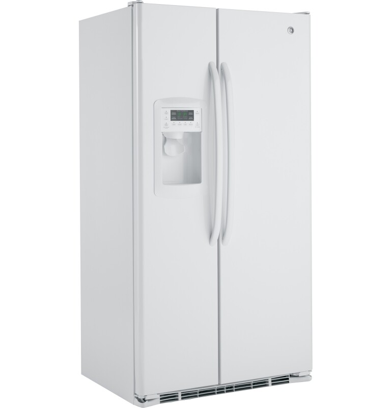 22.7 Cu. Ft. Side-By-Side Refrigerator with Dispenser GSCF3PGXWW