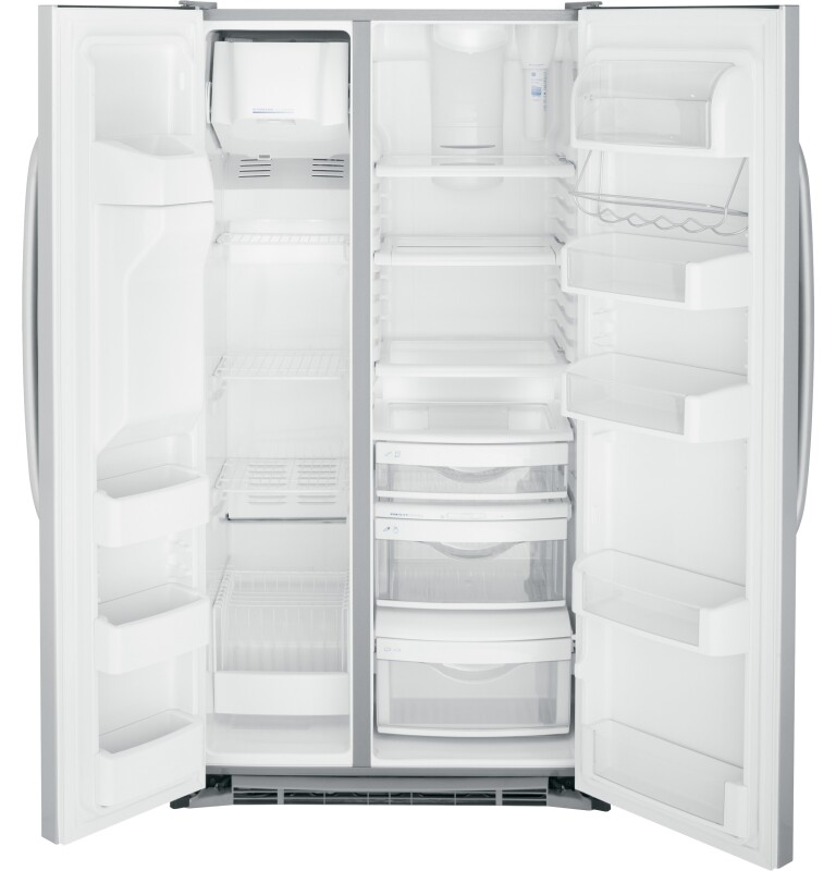 22.7 Cu. Ft. Side-By-Side Refrigerator with Dispenser GSCS3PGXSS
