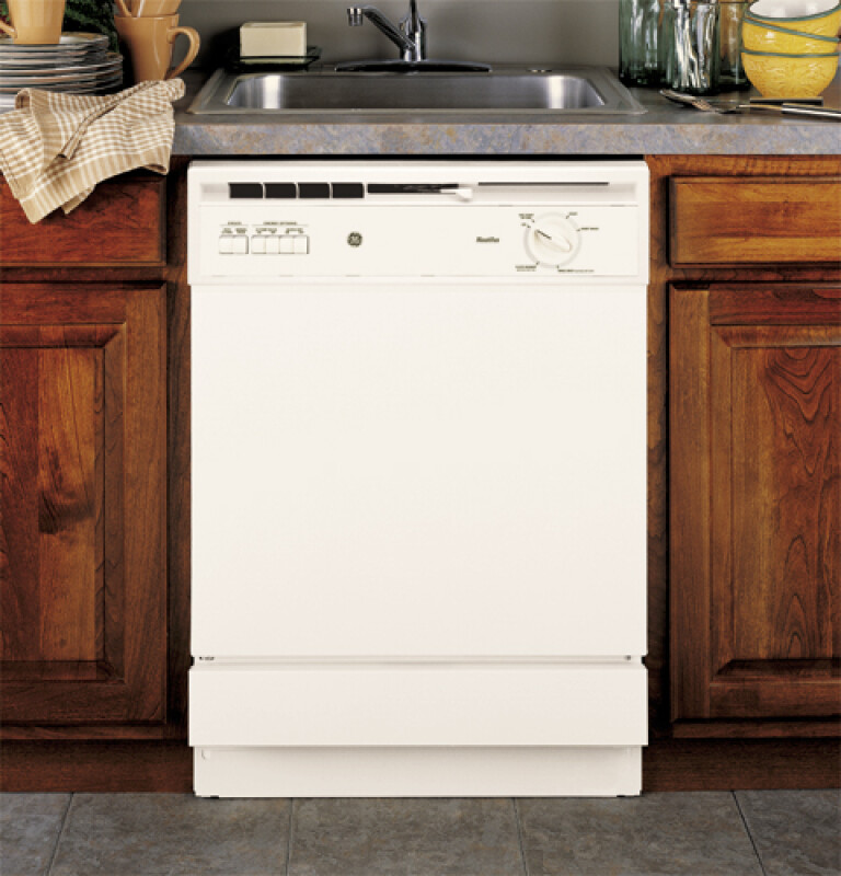 GE Nautilus Built-In Dishwasher Bisque GSD3200JCC Picture 1