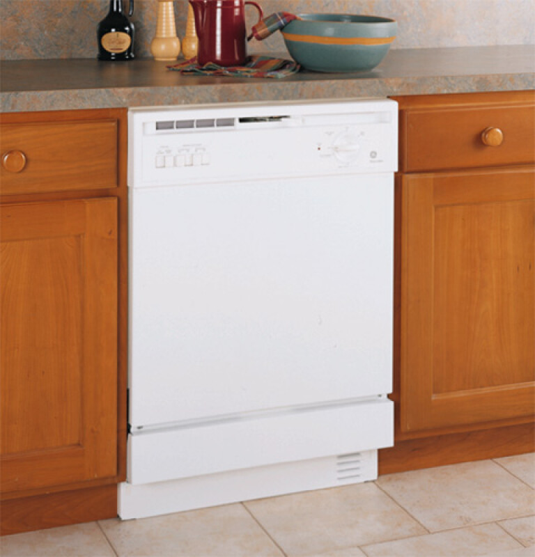 Built-In Potscrubber Dishwasher w/ SureClean Wash System GSD3330CWW