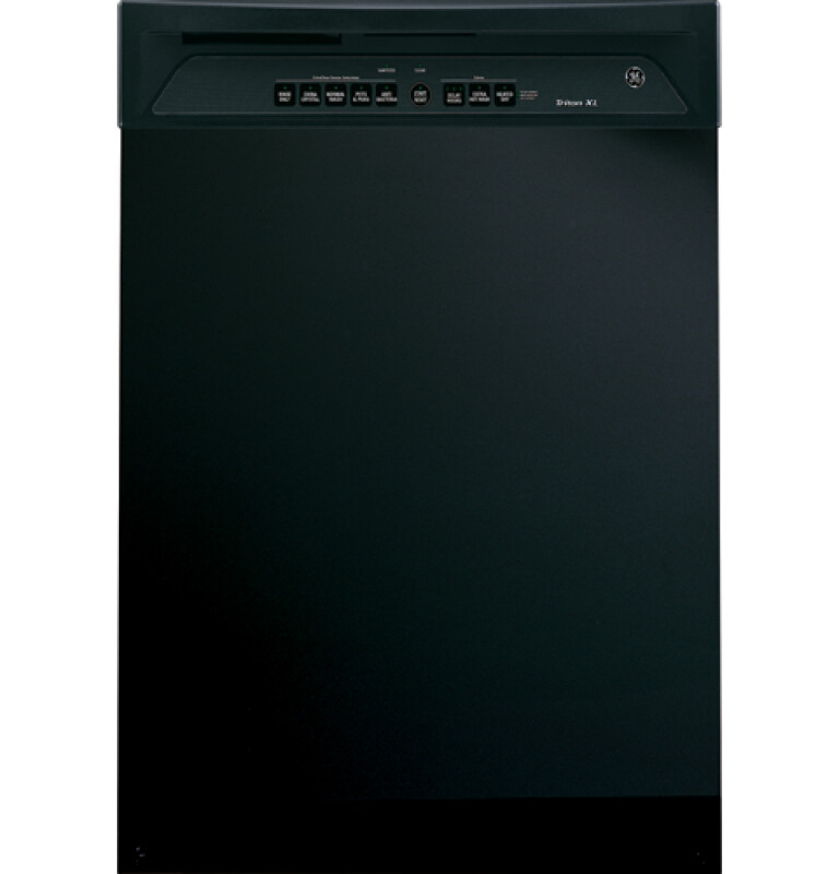 GE Triton XL Built-In Dishwasher Black GSD6200JBB Picture 1