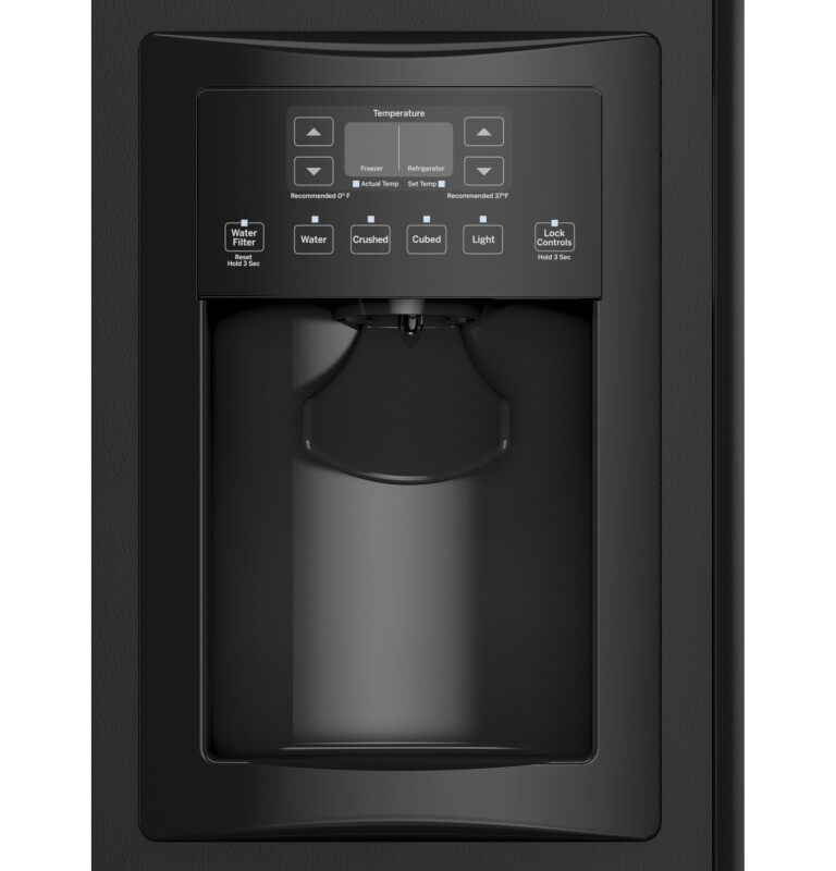 21.8 Cu. Ft. Side-By-Side Refrigerator GSE22ETHBB
