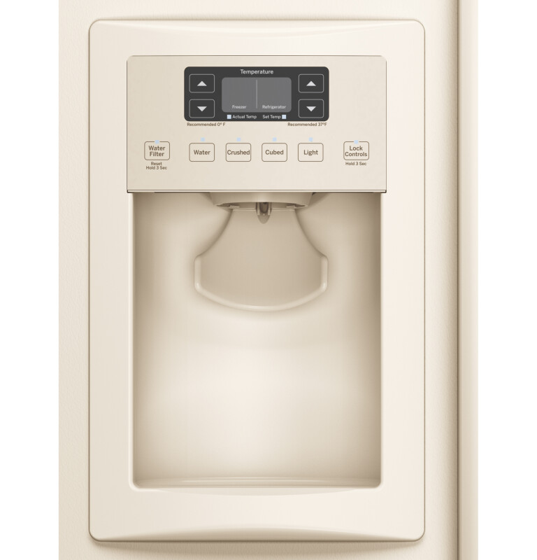 21.8 Cu. Ft. Side-By-Side Refrigerator GSE22ETHCC