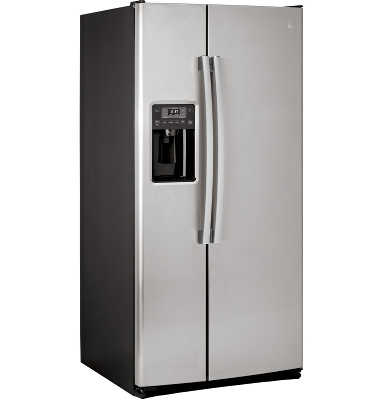 GE 23.2 Cu. Ft. Side-By-Side Refrigerator Stainless Steel GSE23GSKSS Picture 1