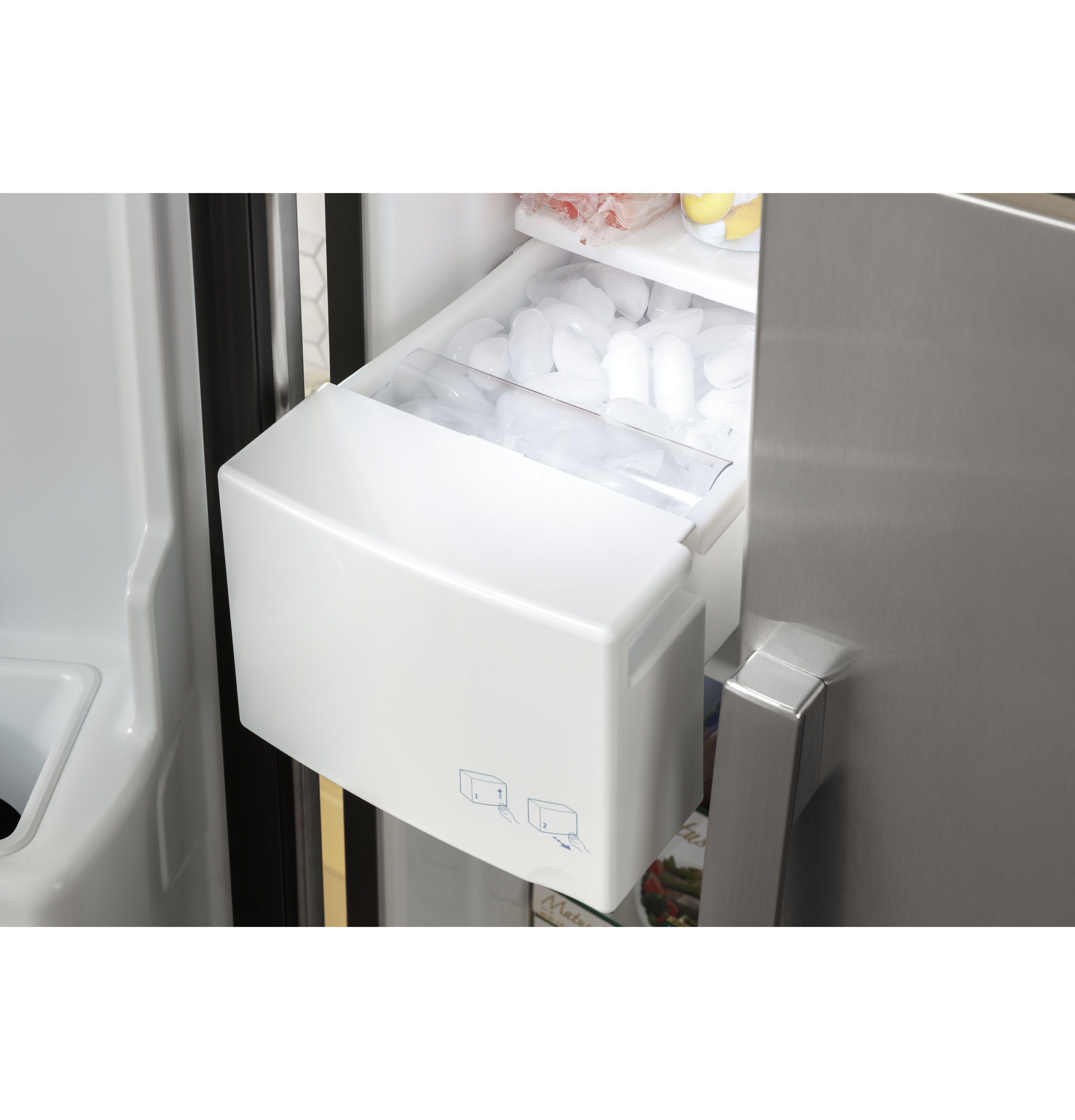 23.0 Cu. Ft. Side-By-Side Refrigerator GSE23GYPFS