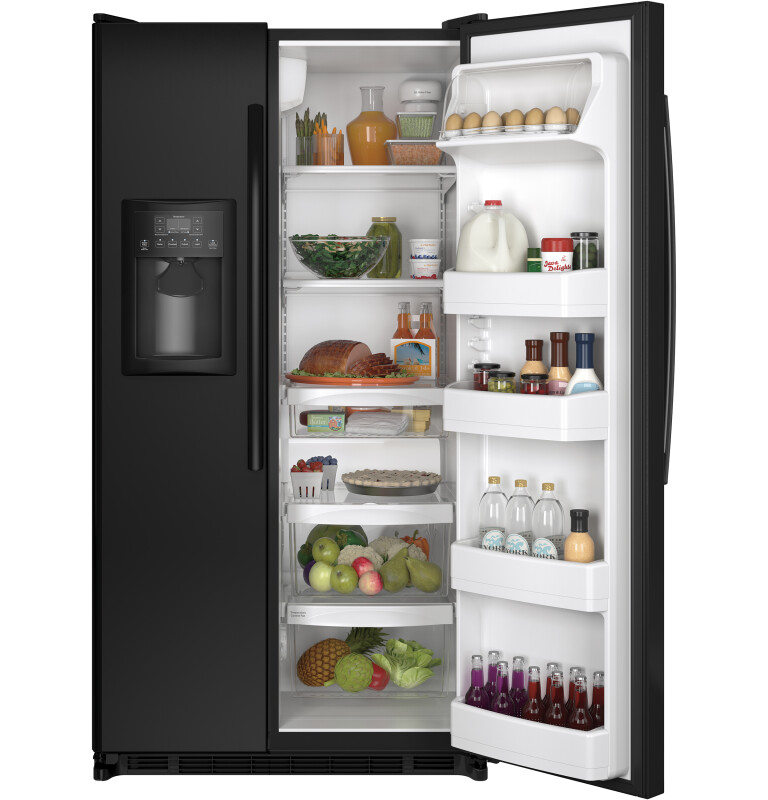 24.7 Cu. Ft. Side-By-Side Refrigerator GSE25ETHBB