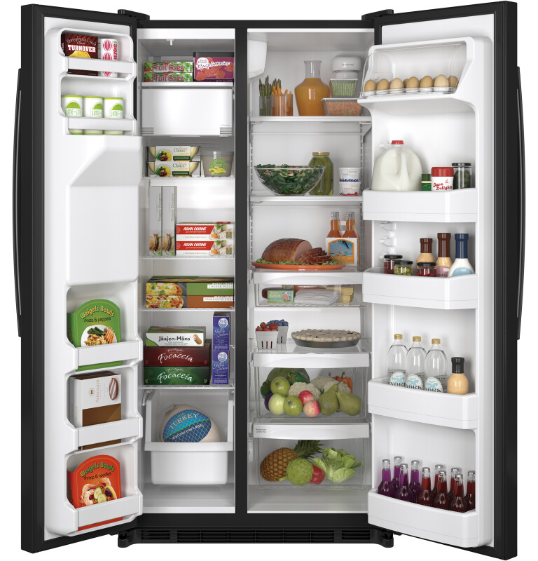 24.7 Cu. Ft. Side-By-Side Refrigerator GSE25ETHBB