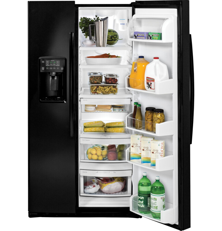 25.3 Cu. Ft. Side-By-Side Refrigerator GSE25HGHBB