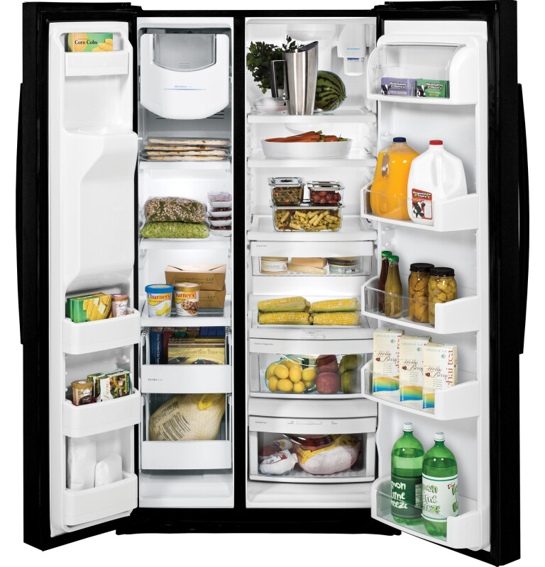 25.3 Cu. Ft. Side-By-Side Refrigerator GSE25HGHBB