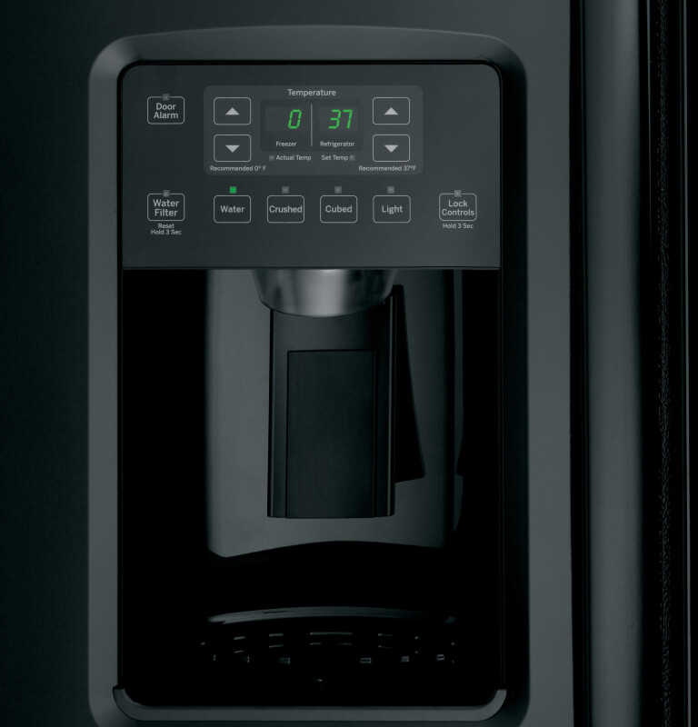 25.3 Cu. Ft. Side-By-Side Refrigerator GSE25HGHBB