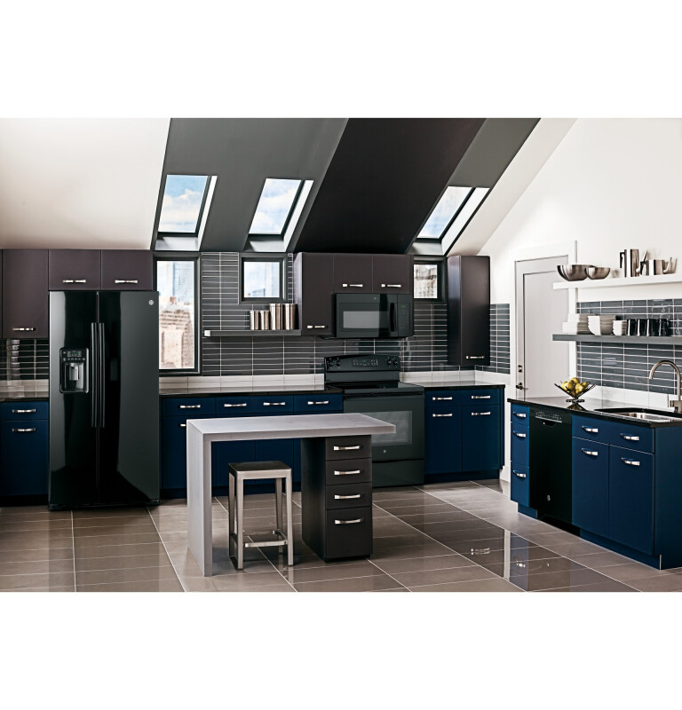 25.3 Cu. Ft. Side-By-Side Refrigerator GSE25HGHBB