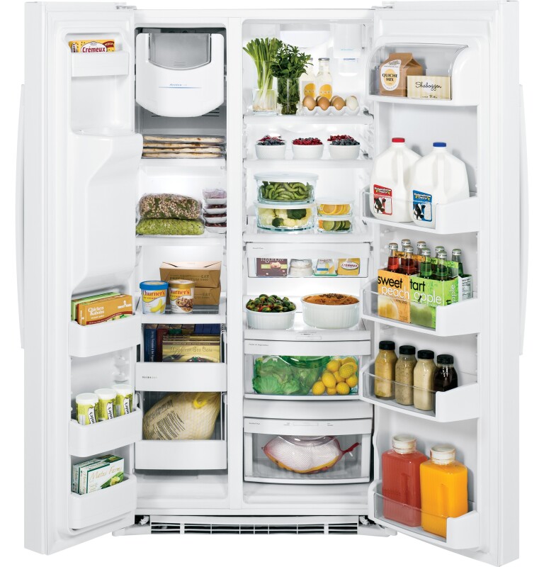 25.3 Cu. Ft. Side-By-Side Refrigerator GSE25HGHWW