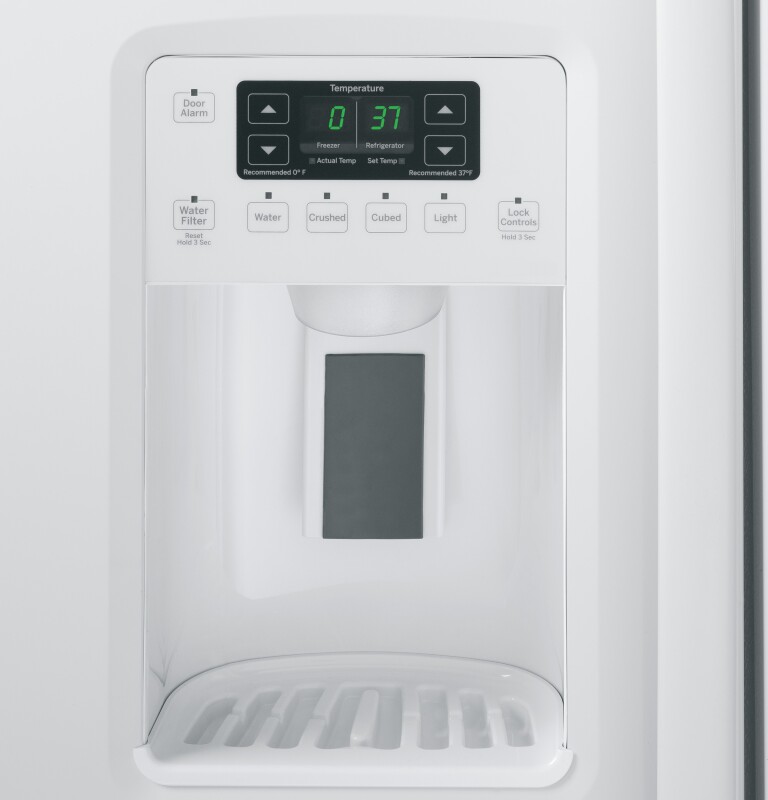 25.3 Cu. Ft. Side-By-Side Refrigerator GSE25HGHWW