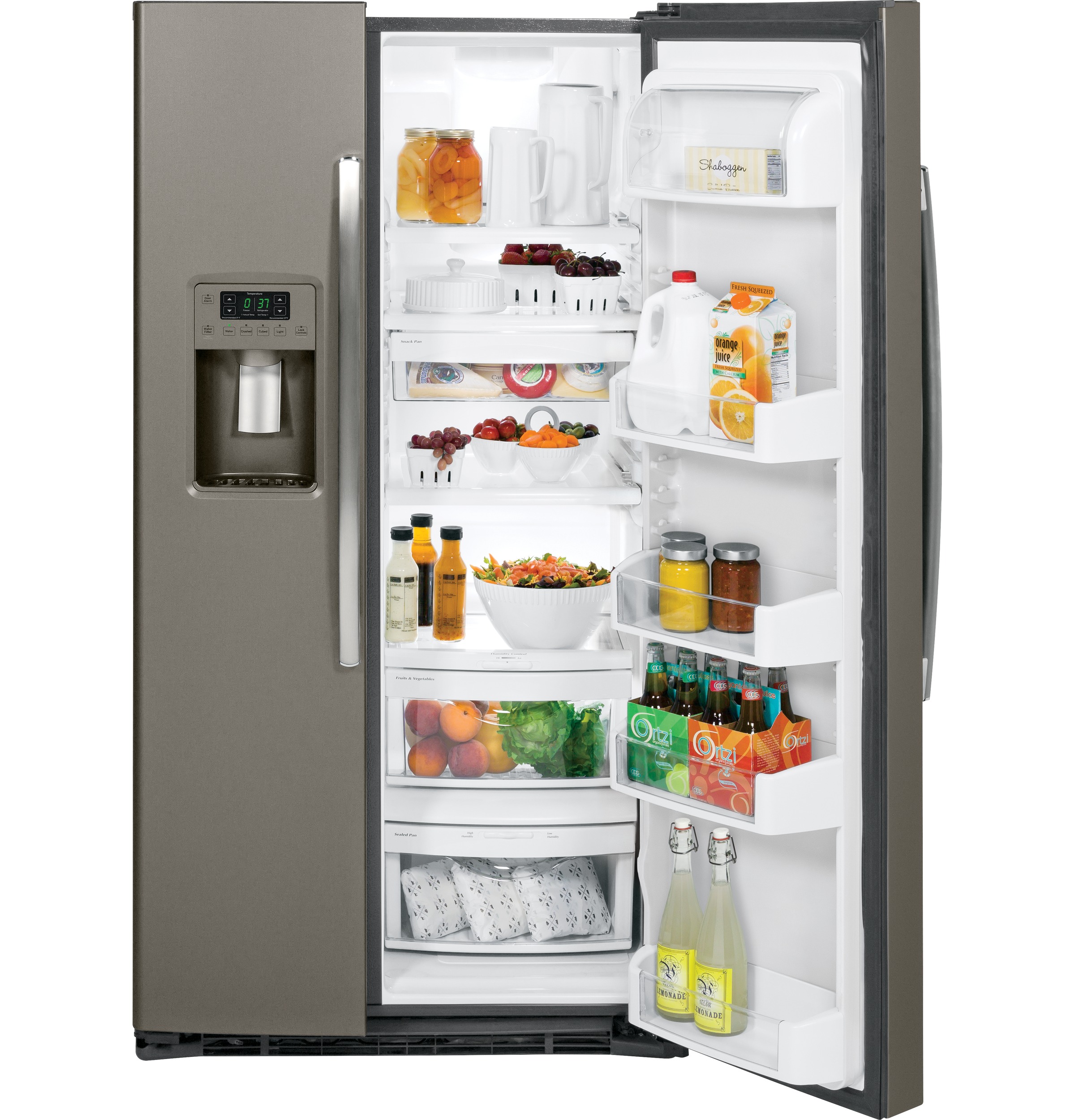 25.3 Cu. Ft. Side-By-Side Refrigerator GSE25HMHES