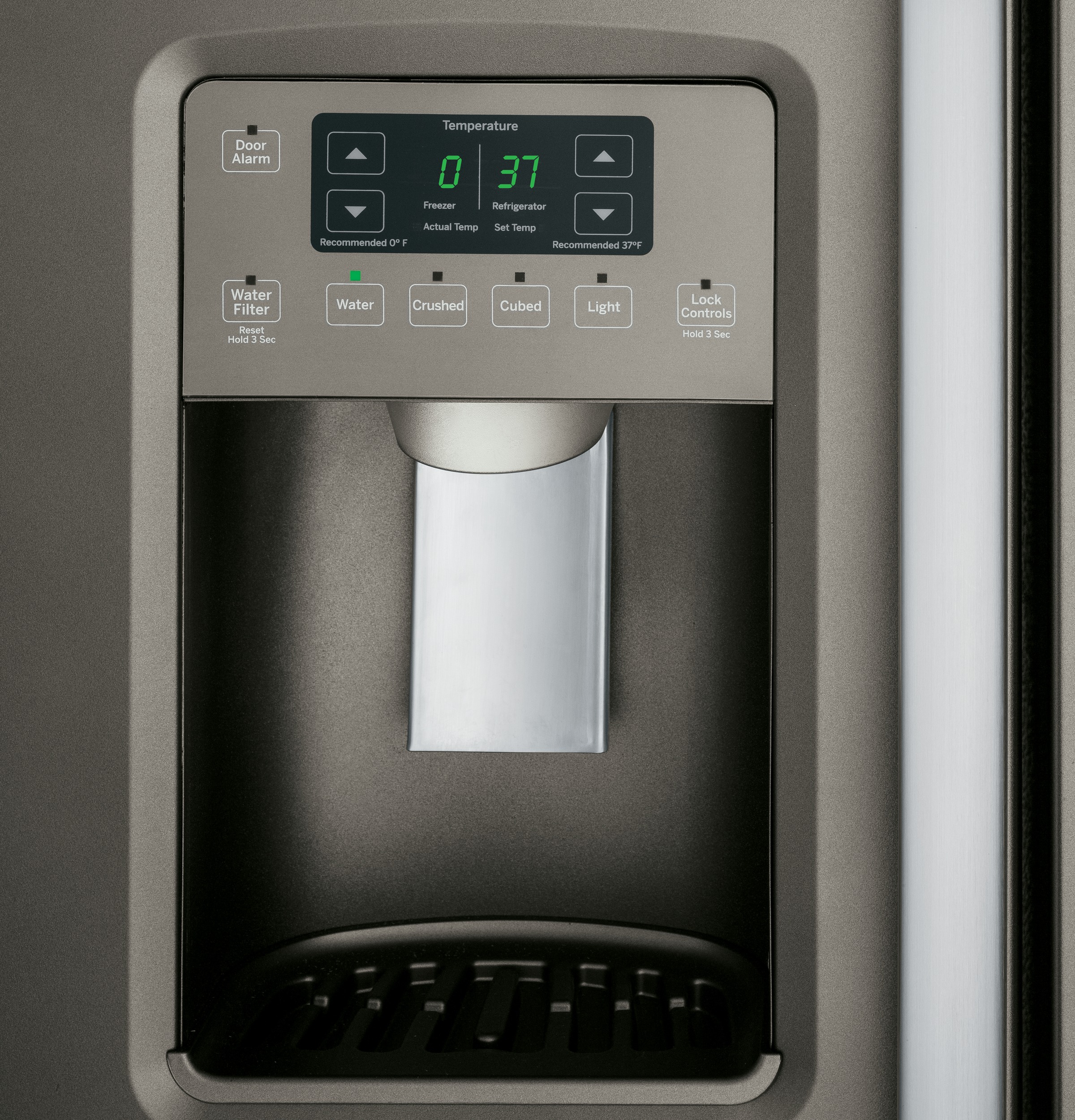 25.3 Cu. Ft. Side-By-Side Refrigerator GSE25HMHES