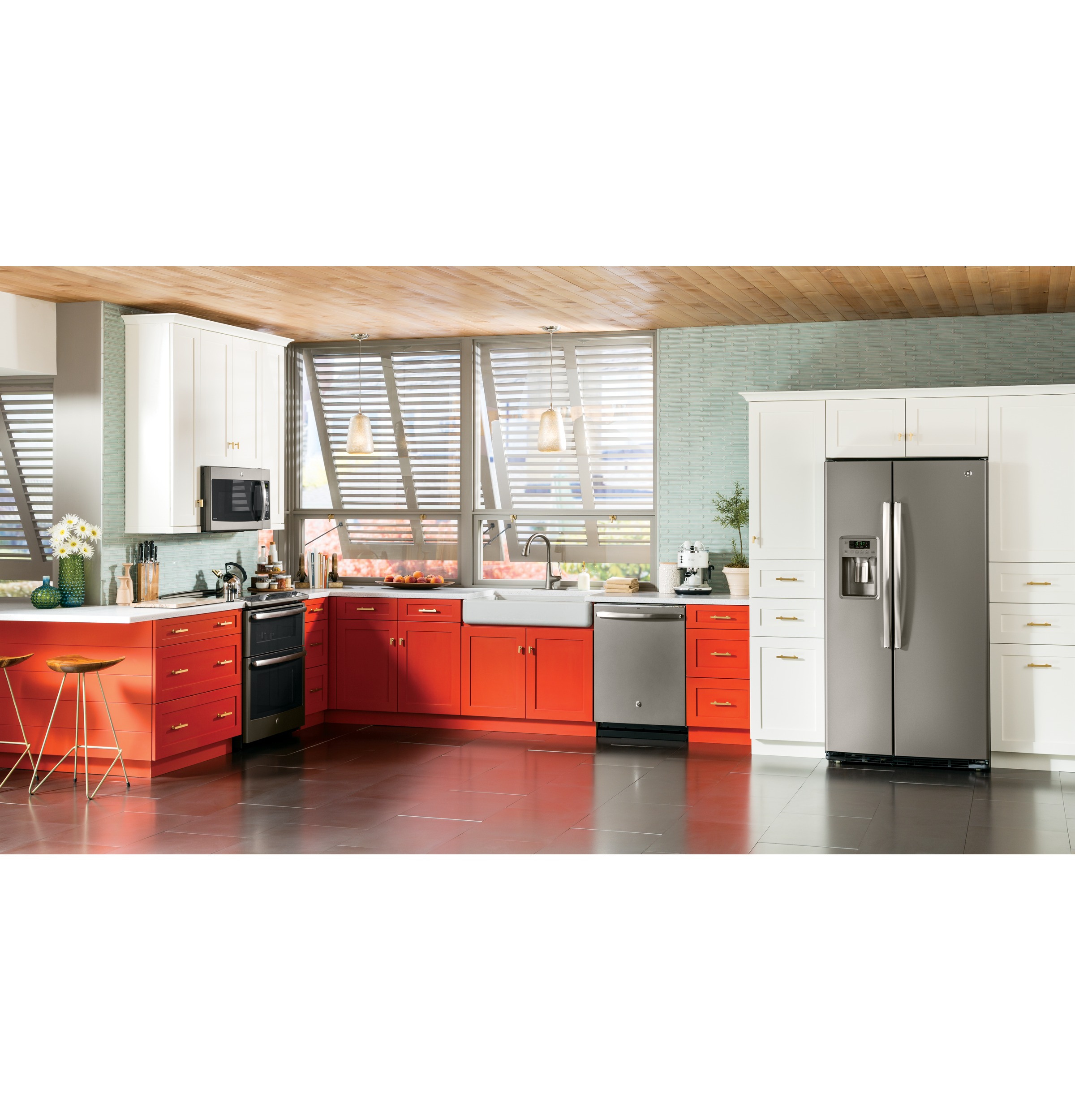 25.3 Cu. Ft. Side-By-Side Refrigerator GSE25HMHES