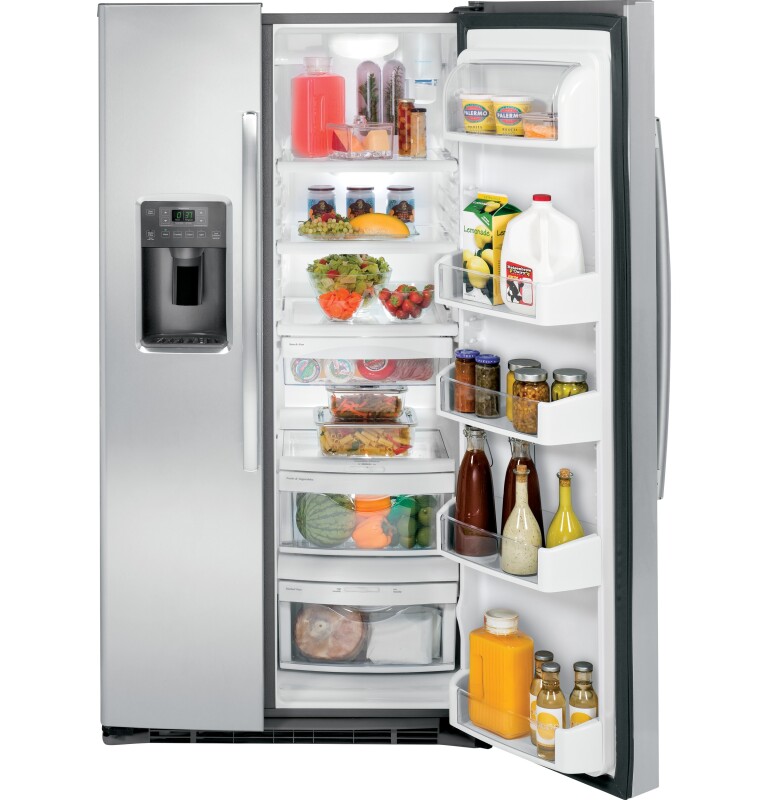 25.3 Cu. Ft. Side-By-Side Refrigerator GSE25HSHSS
