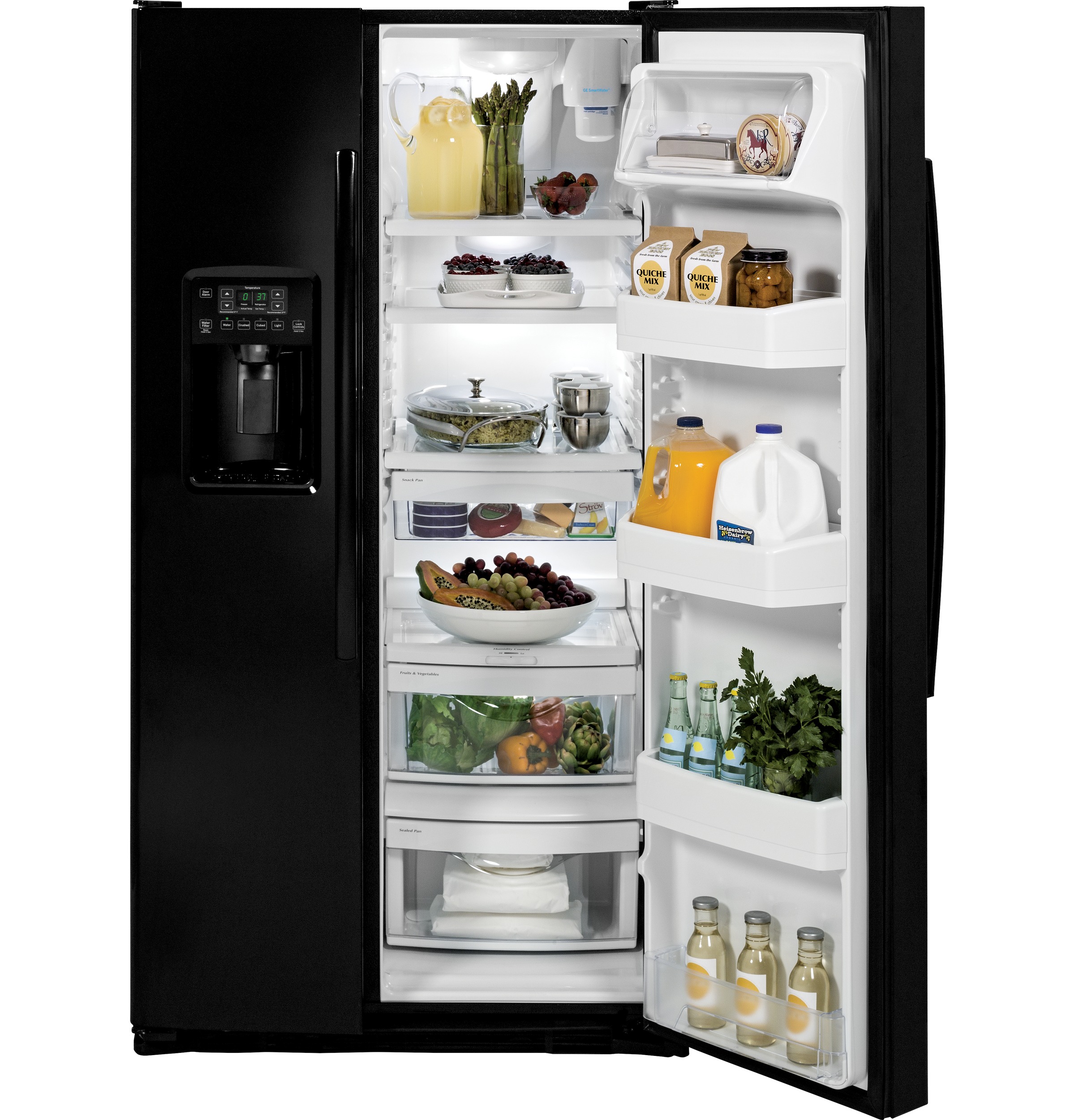 25.9 Cu. Ft. Side-By-Side Refrigerator GSE26GGEBB