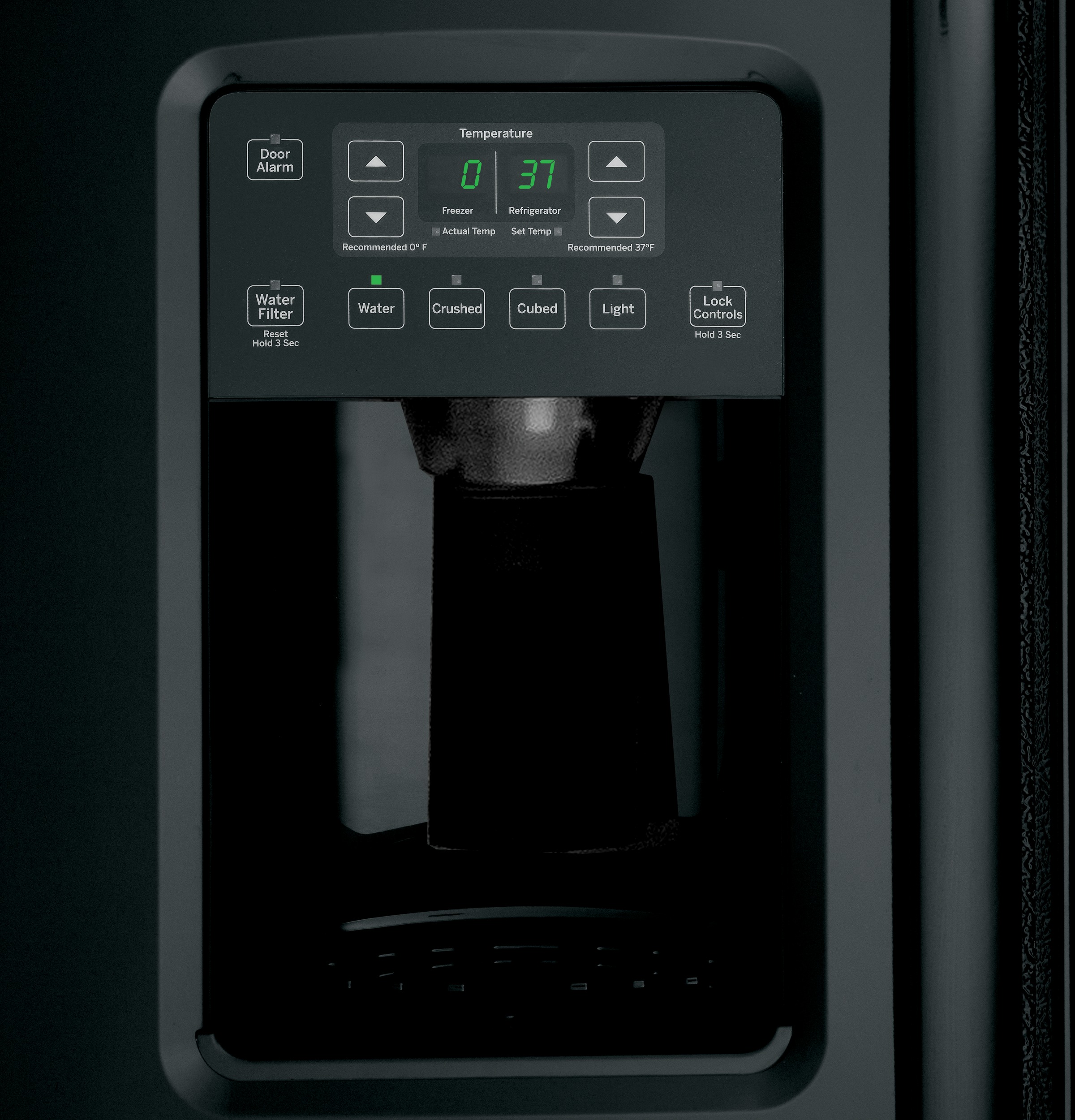 25.9 Cu. Ft. Side-By-Side Refrigerator GSE26GGEBB