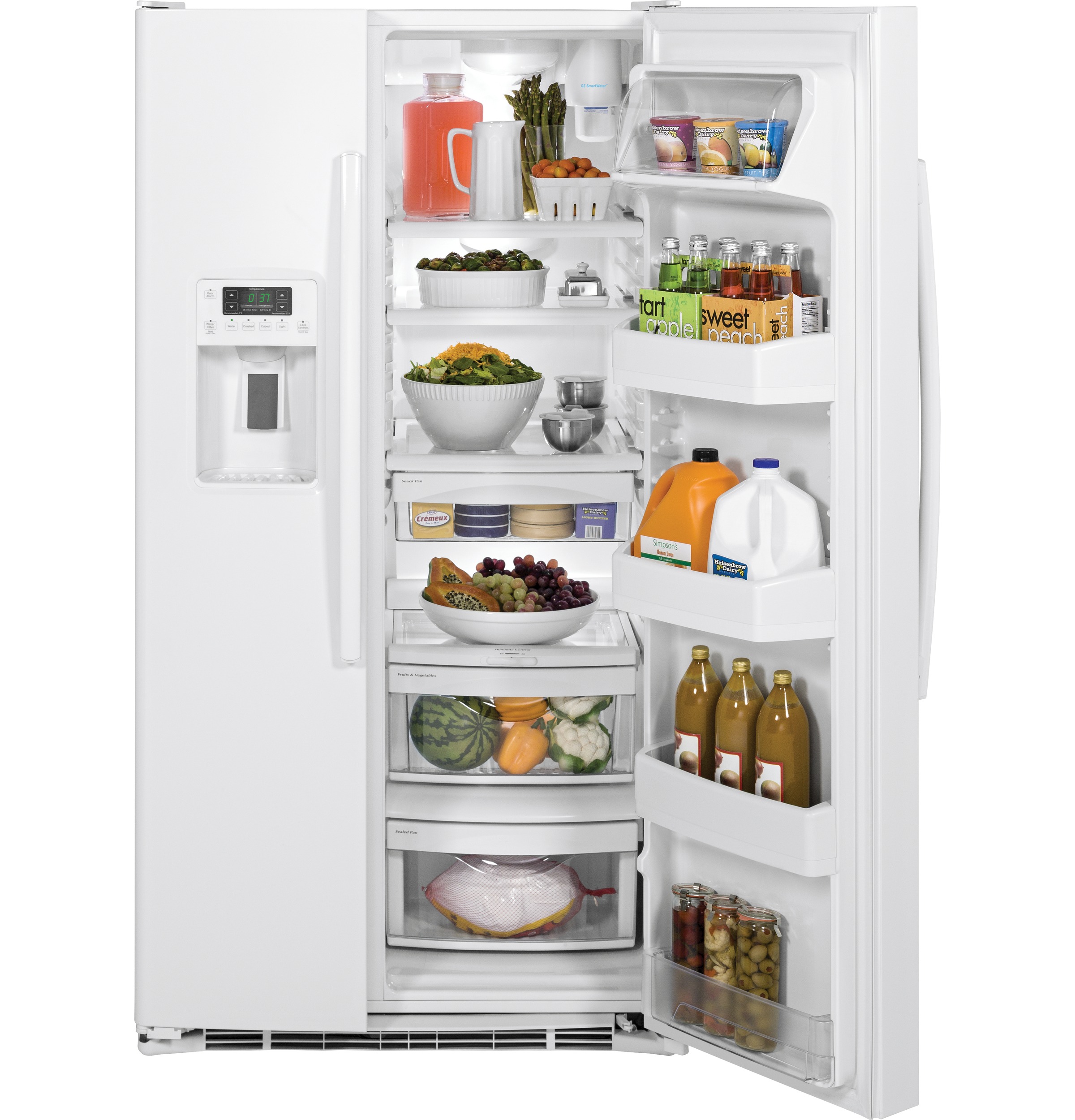 25.9 Cu. Ft. Side-By-Side Refrigerator GSE26GGEWW