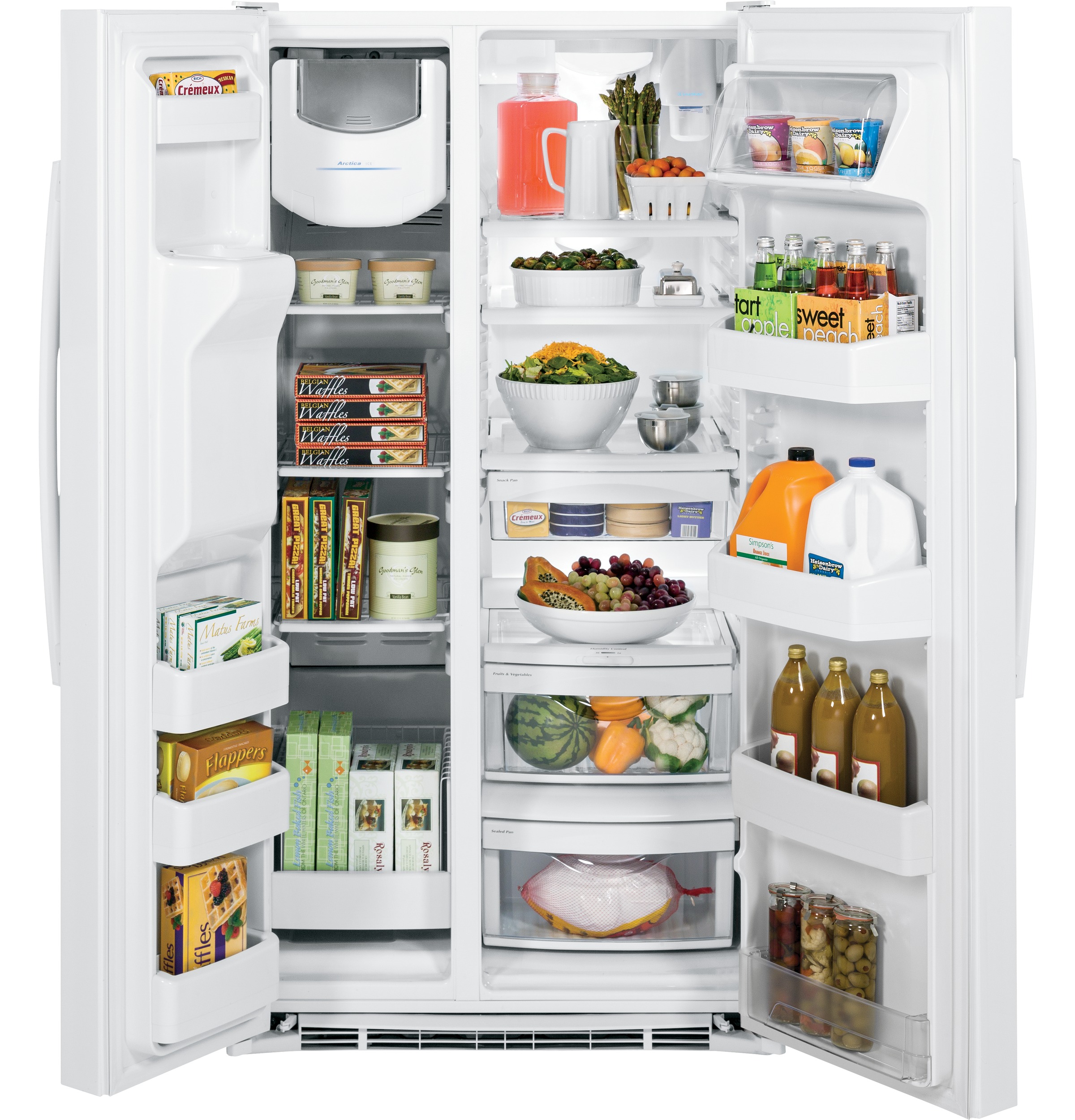 25.9 Cu. Ft. Side-By-Side Refrigerator GSE26GGEWW
