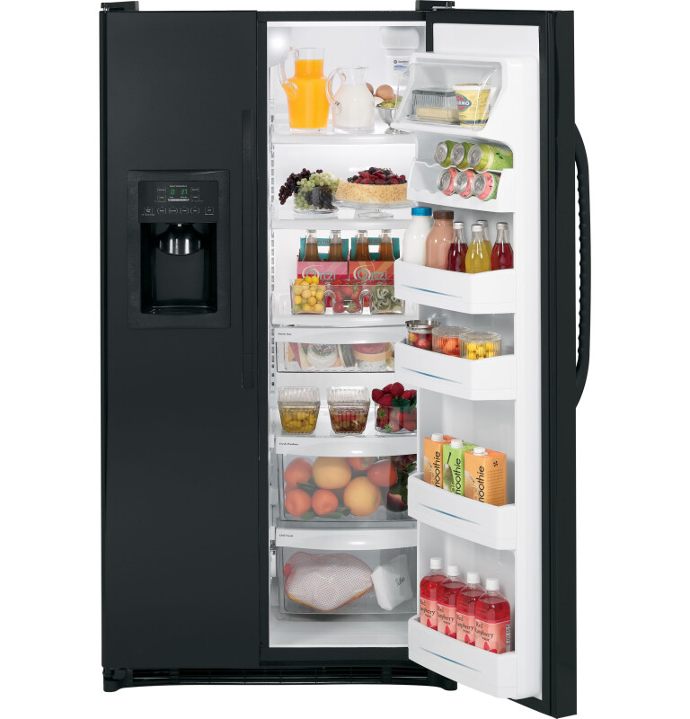 25.0 Cu. Ft. Side-By-Side Refrigerator with Dispenser GSF25IGXWW