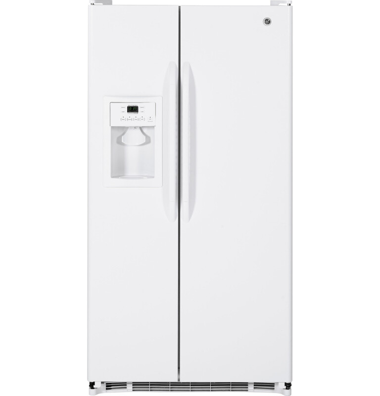 25.0 Cu. Ft. Side-By-Side Refrigerator with Dispenser GSF25IGXWW