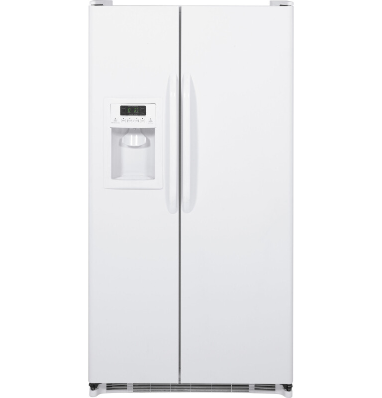 25.3 Cu. Ft. Side-By-Side Refrigerator with Dispenser GSF25IGZWW