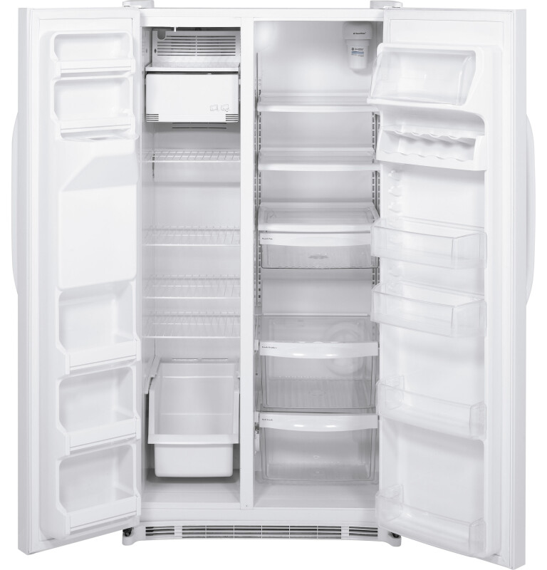 25.3 Cu. Ft. Side-By-Side Refrigerator with Dispenser GSF25IGZWW