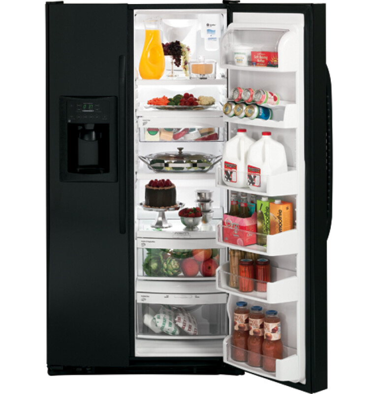 25.4 Cu. Ft. Side-By-Side Refrigerator with Dispenser GSF25XGWBB