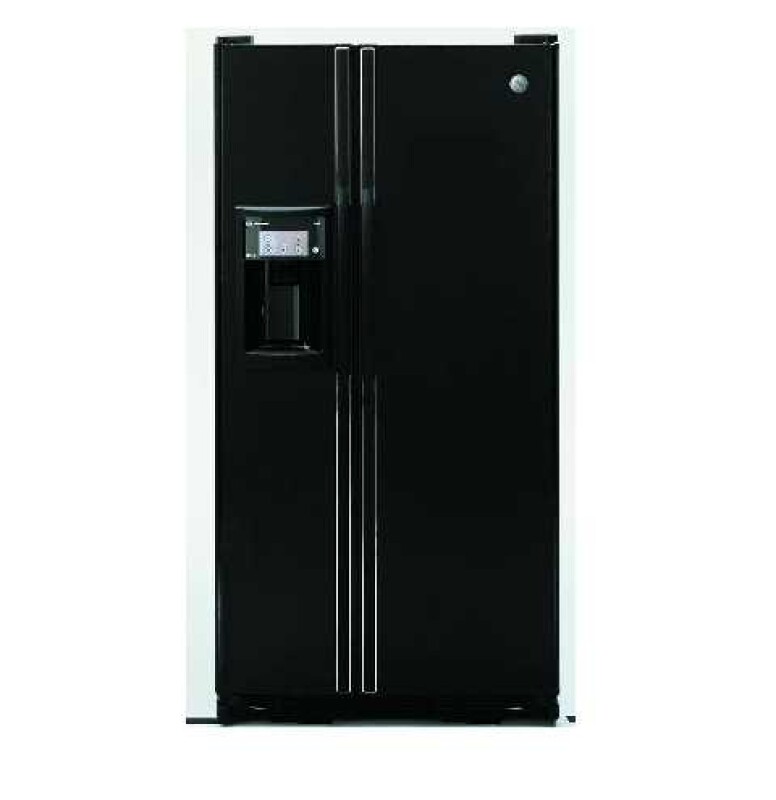 Refrigerator Side by Side, 692 liters (Freezer 252 L), SoftTouch Dispenser, Side-Out Can Dispenser , Black Color GSG25MIMFBB