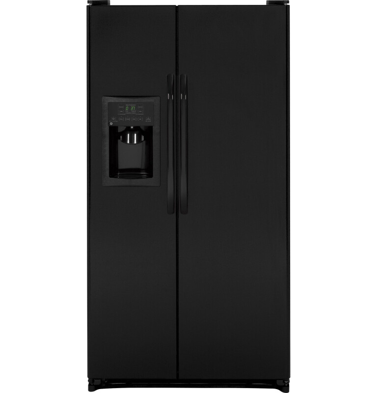 21.9 Cu. Ft. Side-By-Side Refrigerator with Dispenser GSH22JGCBB