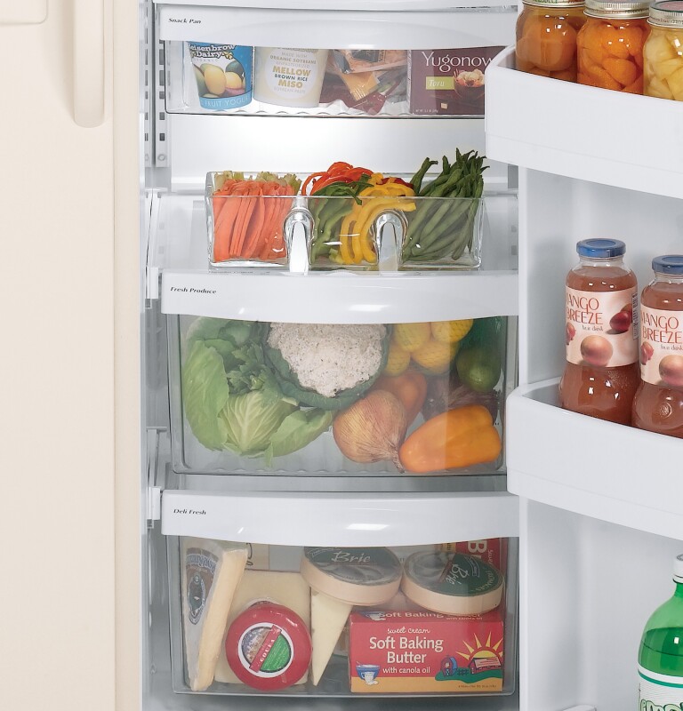 21.9 Cu. Ft. Side-By-Side Refrigerator GSH22JGDCC