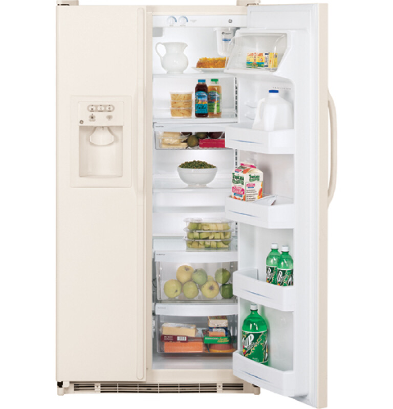 22.0 Cu. Ft. Side-By-Side Refrigerator with Dispenser GSH22UFRCC