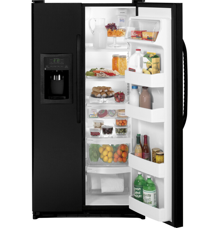 25.3 Cu. Ft. Side-By-Side Refrigerator with Dispenser GSH25GGCBB