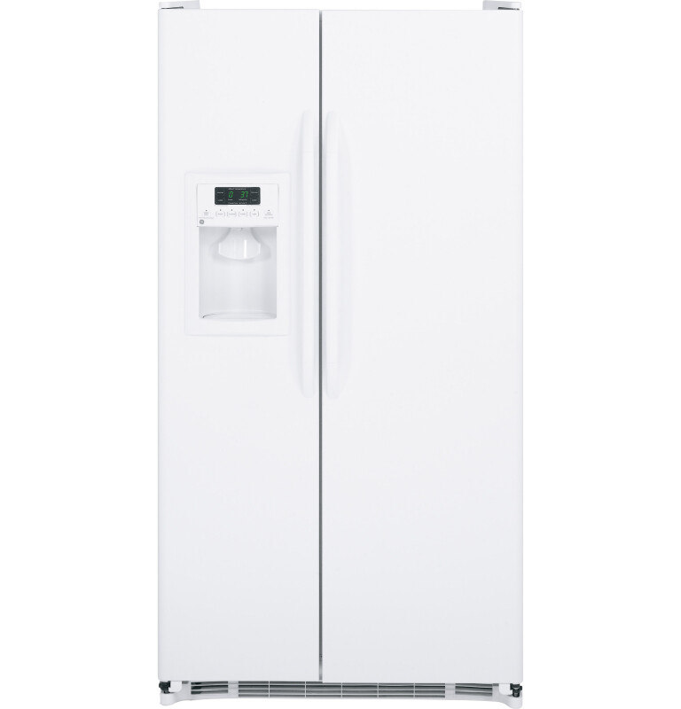 25.3 Cu. Ft. Side-By-Side Refrigerator with Dispenser GSH25GGCWW