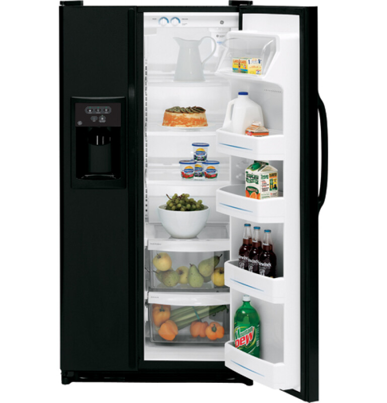 25.0 Cu. Ft. Stainless Side-By-Side Refrigerator with Dispenser GSH25JSRSS