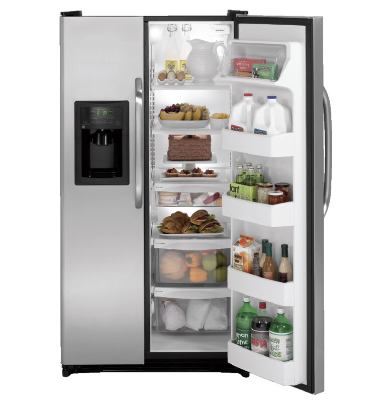 25.3 Cu. Ft. Side-By-Side Refrigerator with Dispenser GSH25JGCCC