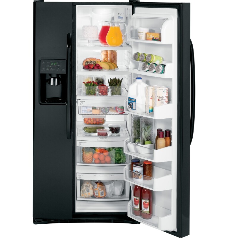 23.1 Cu. Ft. Side-By-Side Refrigerator with Dispenser GSHF3KGZBB