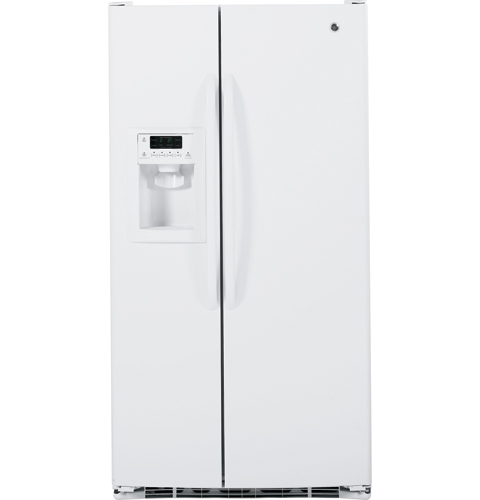 25.4 Cu. Ft. Side-By-Side Refrigerator with Dispenser GSHF5KGXWW