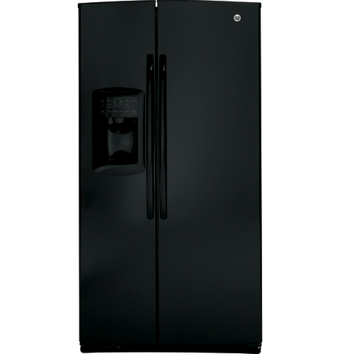 25.4 Cu. Ft. Side-By-Side Refrigerator with Dispenser GSHF5PGXBB