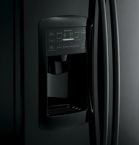 25.4 Cu. Ft. Side-By-Side Refrigerator with Dispenser GSHF5PGXBB